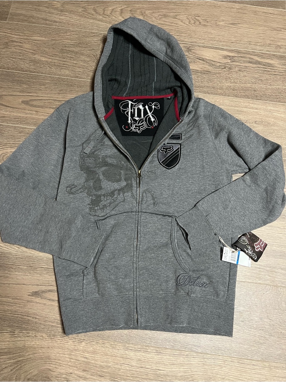 Fox Deluxe Zip-Up Hoodie
